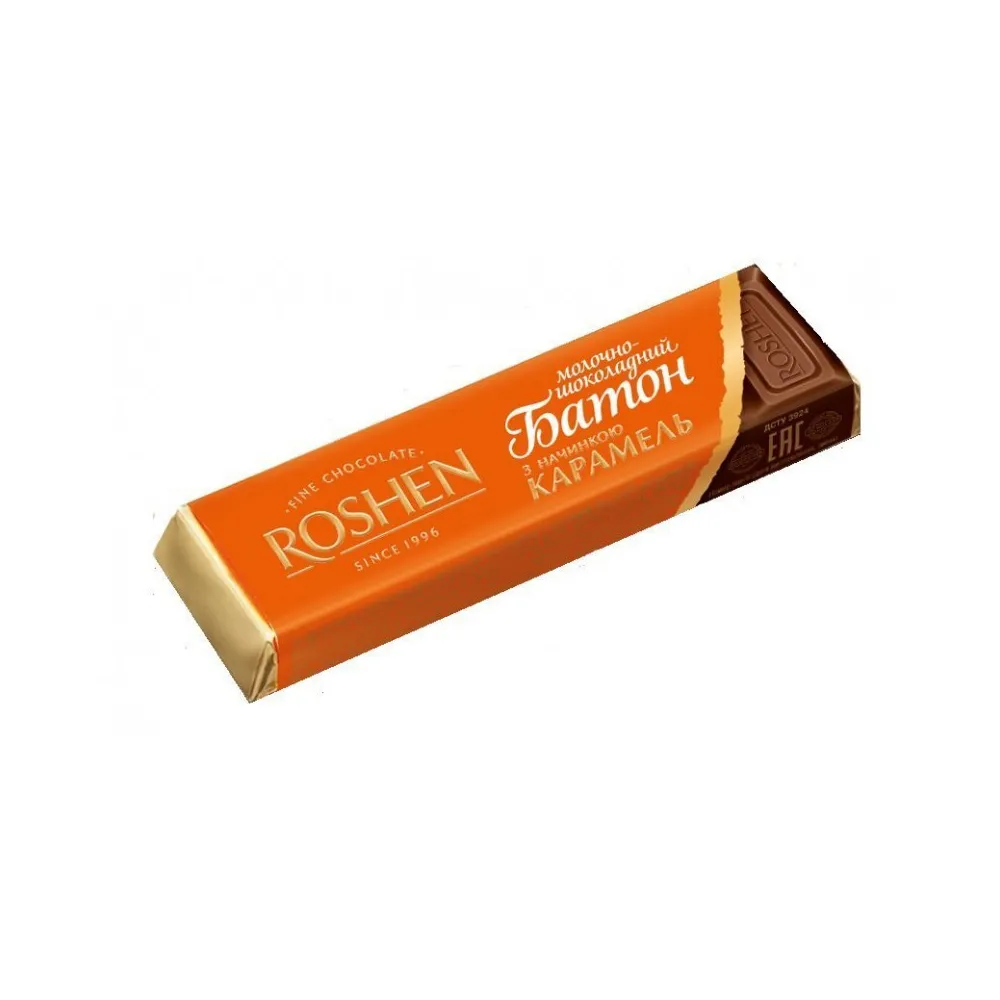 Батончик Roshen з карамель  начин 43гр  арт. 03885 