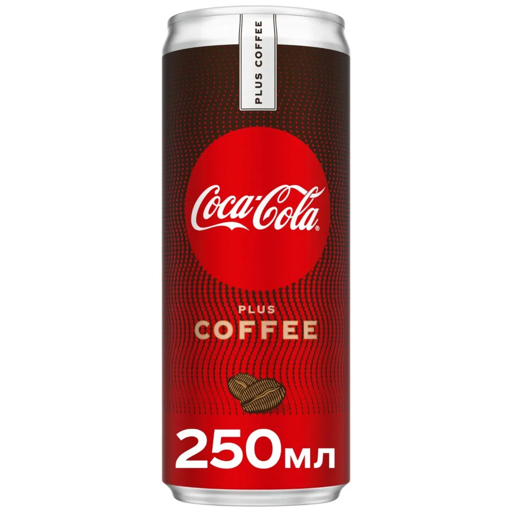 Напій газований Coca-Cola Кава з/б 0.33л  арт. 11031 