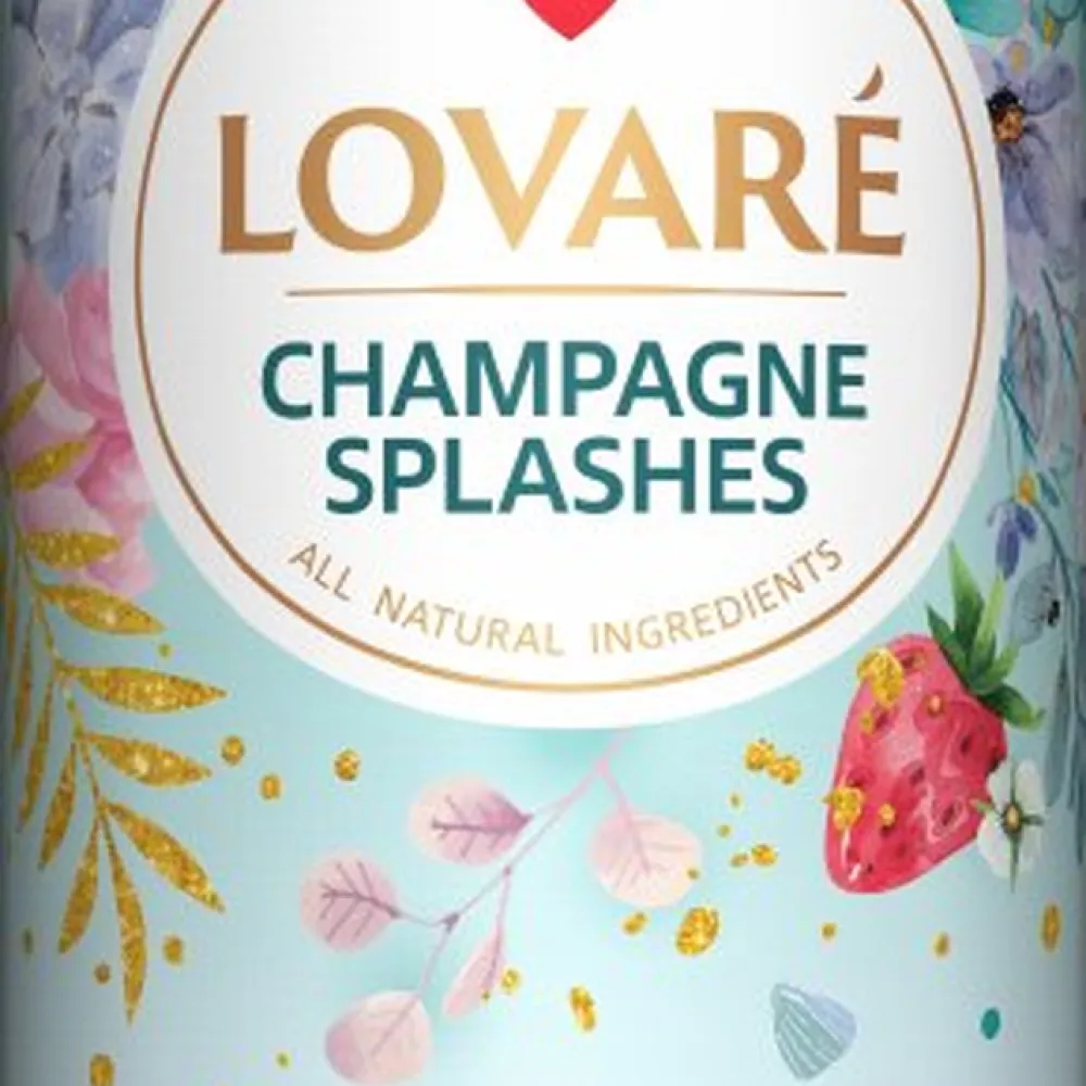 Чай Lovare Бризки Шампанського (туб) 80гр  арт. 02184 