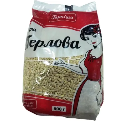 Крупа Гарніша Перлова 800гр  арт. 00454