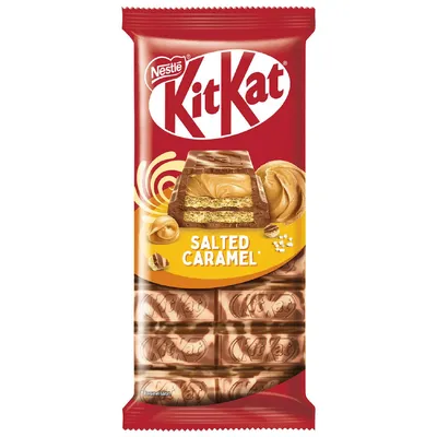 Шоколад Nestle KitKat солона карамель 99гр  арт. 09923
