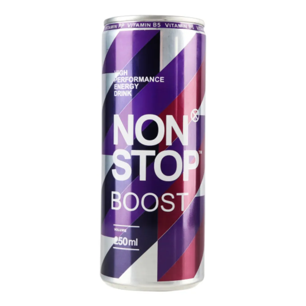 Енергетичний напій Non Stop Boost 0.25л  арт. 04504 