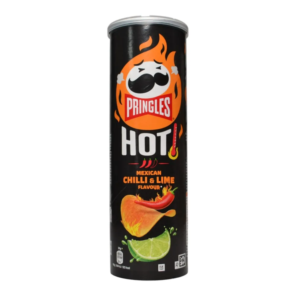 Чипси Pringles Hot Chilli & Lime 165гр  арт. 11004 