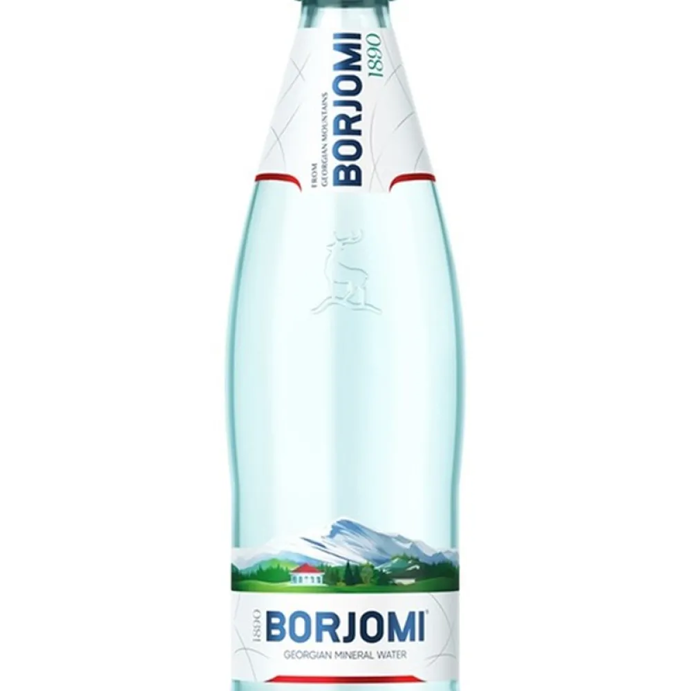 Вода Borjomi газ. Cкло 0,5л  арт. 02752 
