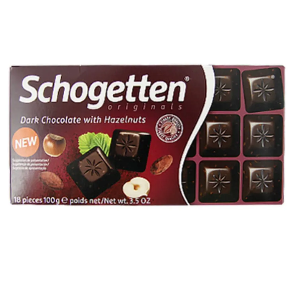 Шоколад Schogetten Hazelnuts 100гр  арт. 07865 