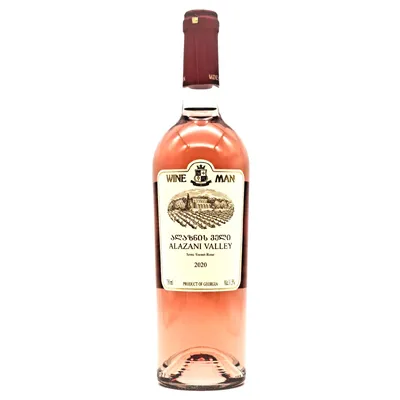 Вино Алазанська долина Wine Man Рожеве н/с 0.75л  арт. 00217