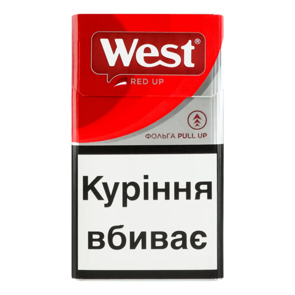 Цигарки West Red Up 1пачка  арт. 00668 