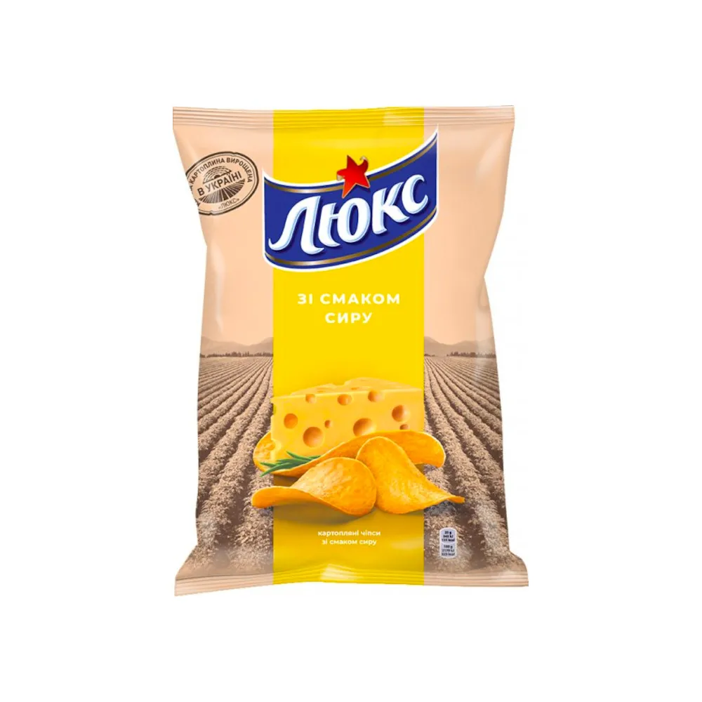 Чипси Люкс Сир 125гр  арт. 08625 