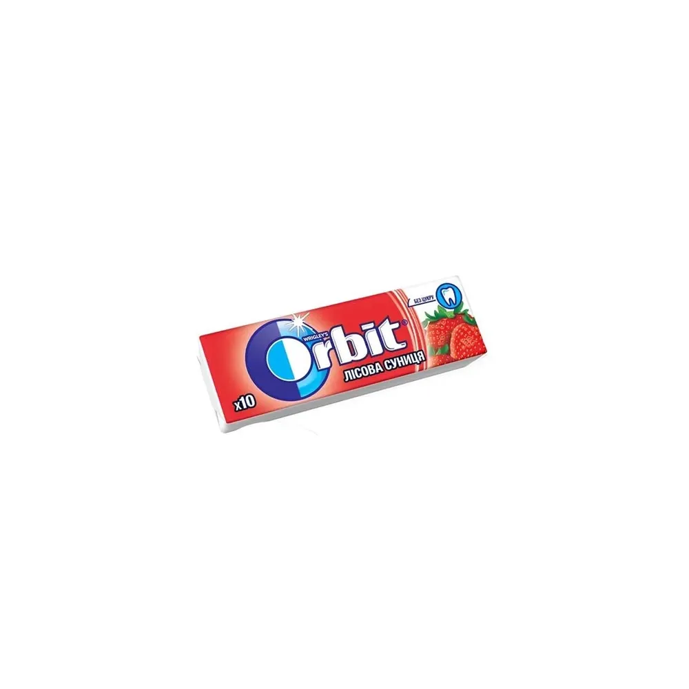Жуйка Orbit ліс.суниця 14гр  арт. 08367 