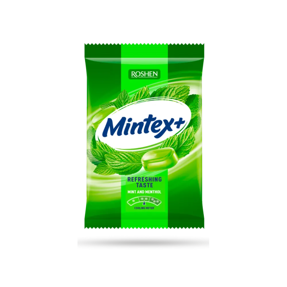 Карамель Roshen Мінтех м'ята-ментол 140гр  арт. 07137 