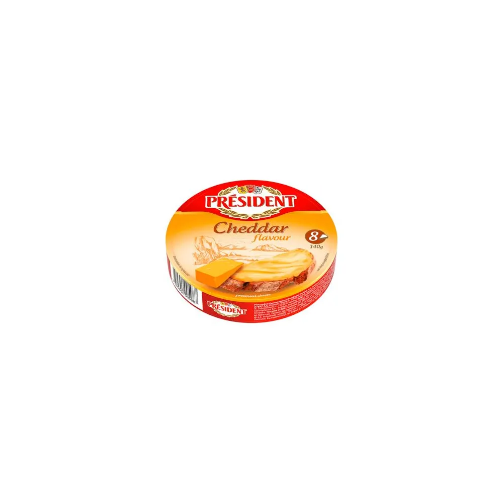 Сир плав. President Cheddar 140гр  арт. 10305 