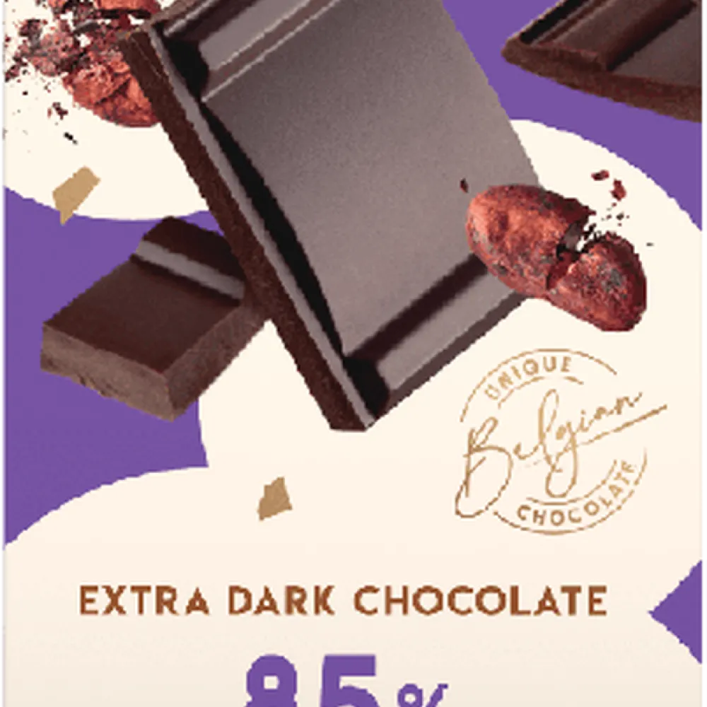 Шоколад Cachet 85% 100гр  арт. 05417 
