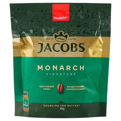 Кава розч. Jacobs Monarch 30гр  арт. 09948