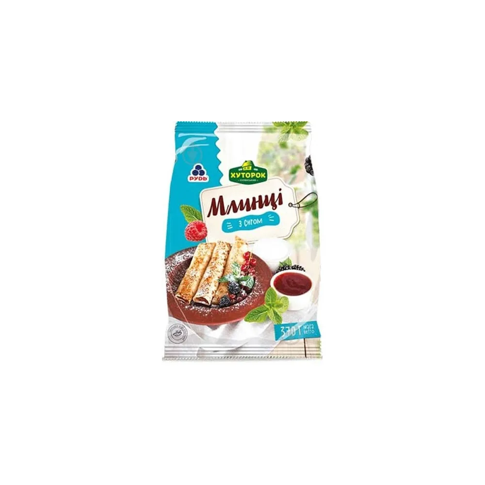 Млинці Рудь з сиром 370гр  арт. 06196 