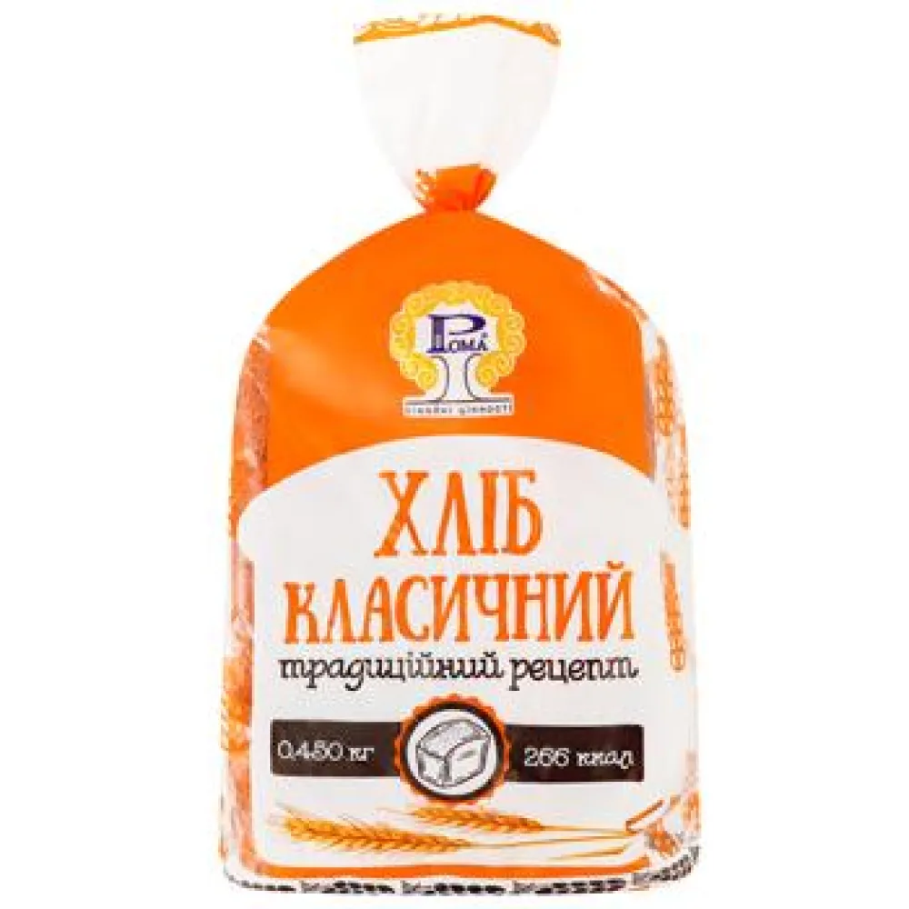 Хліб Рома Класичний 450гр  арт. 10207 