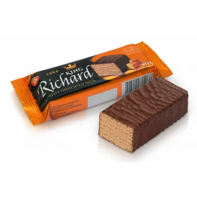 Торт ХБФ Ваф. King Richard вар.згущ. 57гр  арт. 04762