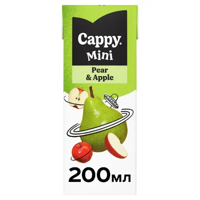 Сік Cappy Mini ябл-гр 0,2л  арт. 06759