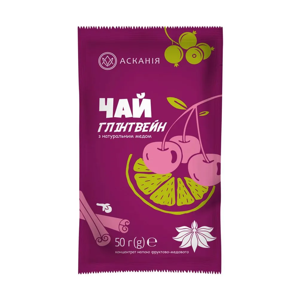 Чай Асканія сашет конц. глінтвейн 50гр  арт. 07697 