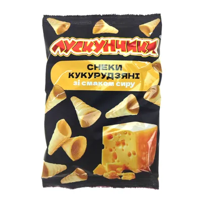 Снек Лускунчик з сиром 130гр  арт. 06882