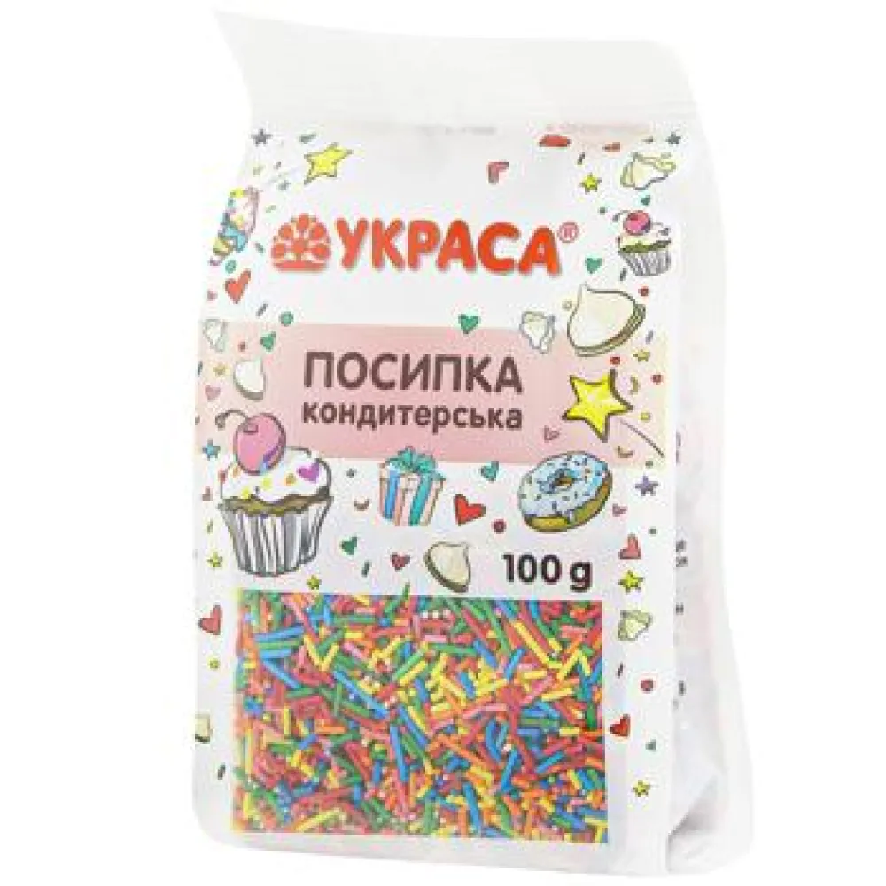 Посипка асорті 100гр  арт. 10615 