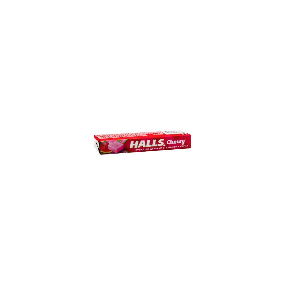 Цукерка Halls Жув.кавун 47гр  арт. 09082 