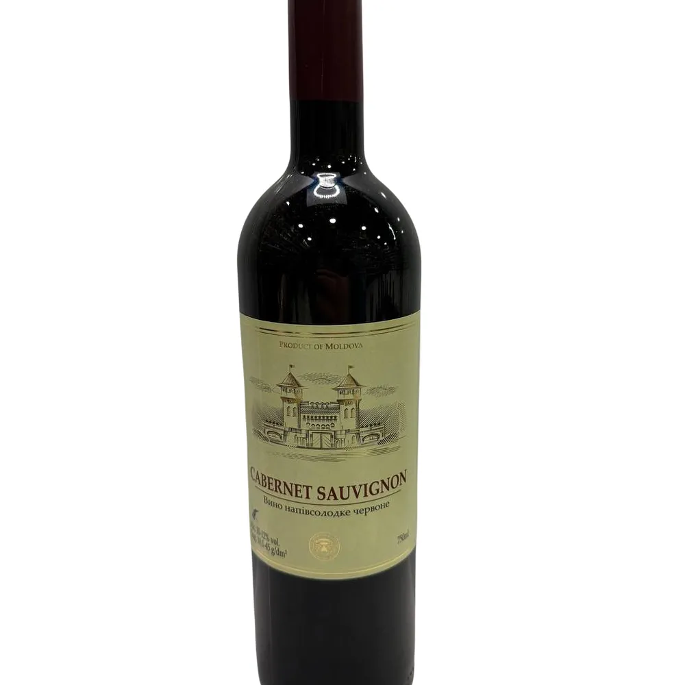Вино Cabernet Sauvignon Moldova Черв.н/сол. 0.75л  арт. 01707 