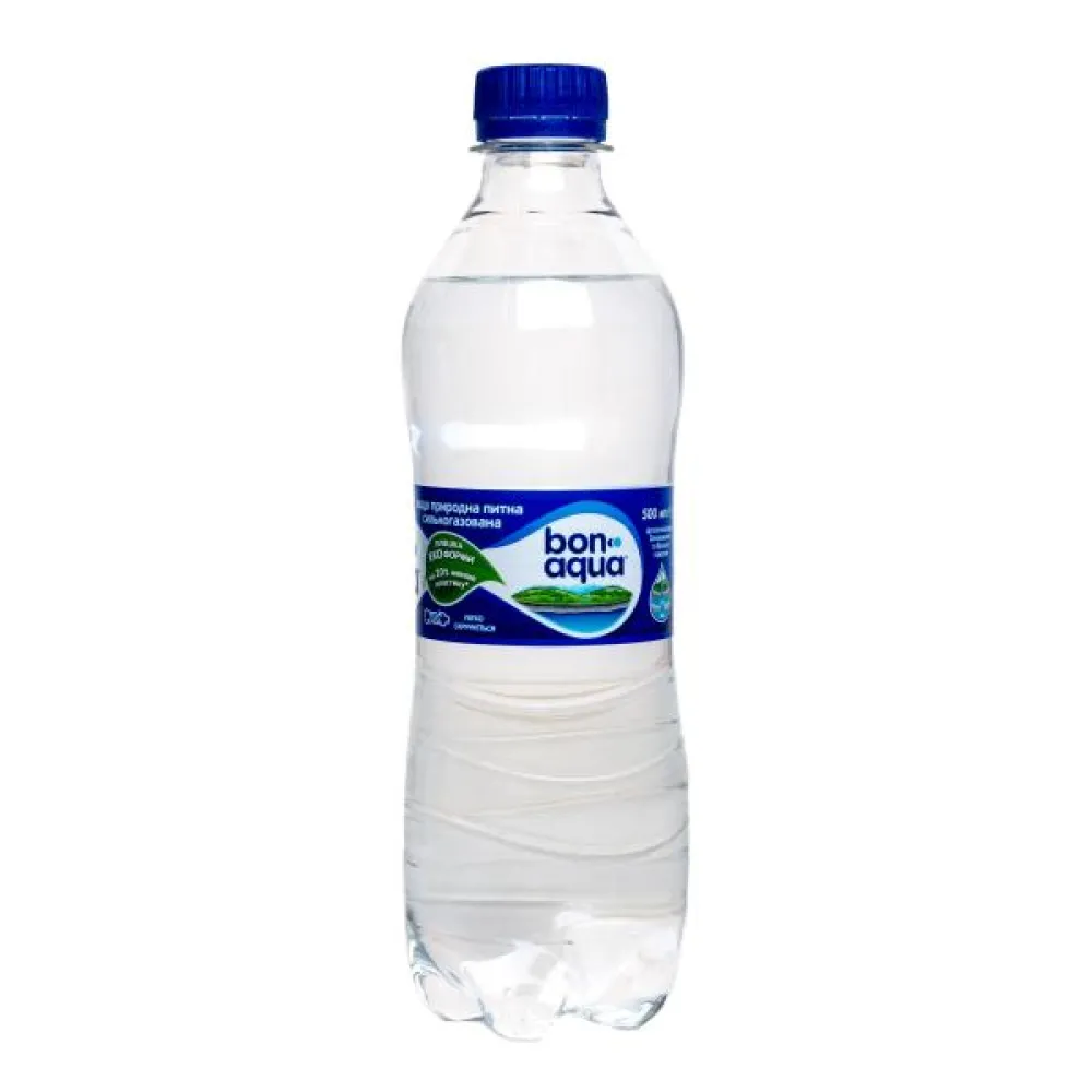 Вода Bon Aqua Сильногаз. 0.5л  арт. 01467 