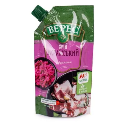 Хрін Верес украін. 130гр  арт. 00360