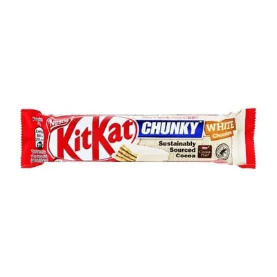 Батончик Nestle KitKat chunky white 40гр  арт. 08878
