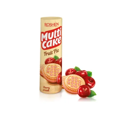 Печиво Roshen Multi Cake вишня 180гр  арт. 04060