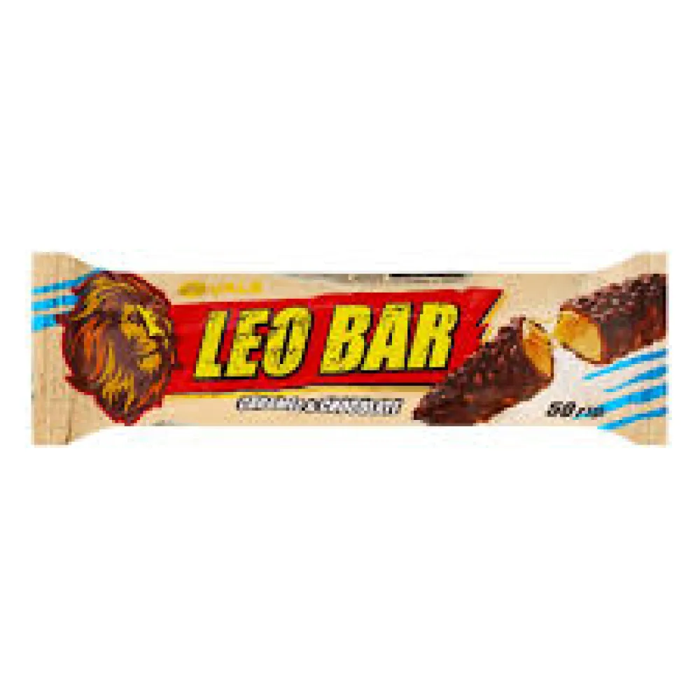 Батончик Leo Bar карамель-шоколад 50гр  арт. 04559 