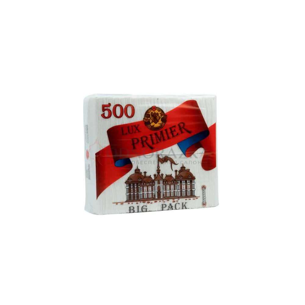 Серветки паперові Premier Столові 500шт  арт. 02618 