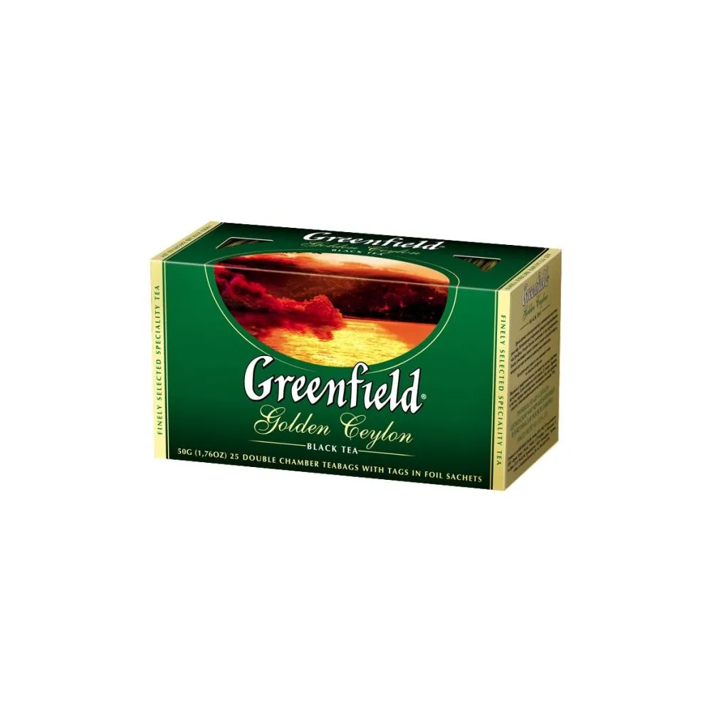 Чай Greenfield gold 25пак  арт. 01107 