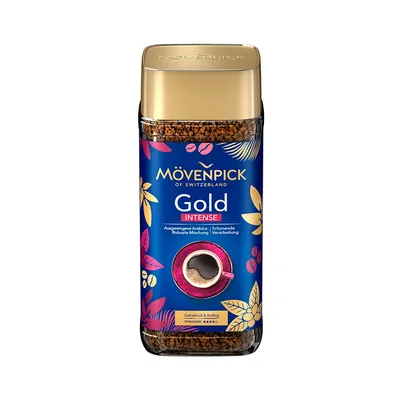Кава розч. Movenpick Gold Intense 200гр  арт. 08821
