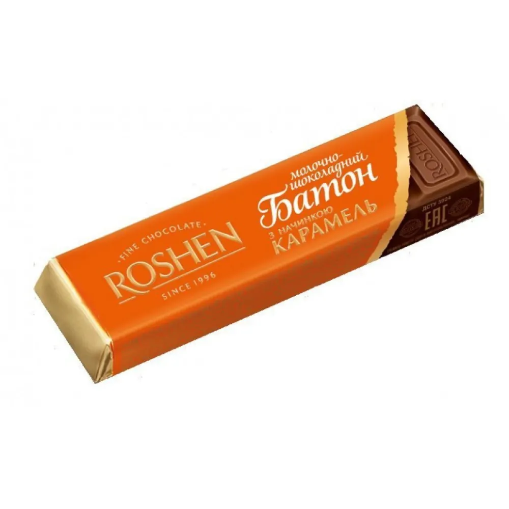 Батончик Roshen з карамель  начин 43гр  арт. 03885 