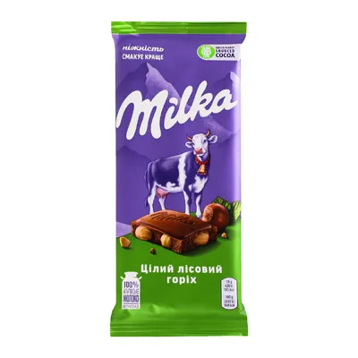 Шоколад Milka Цілий ліс.гор. 90гр  арт. 06934