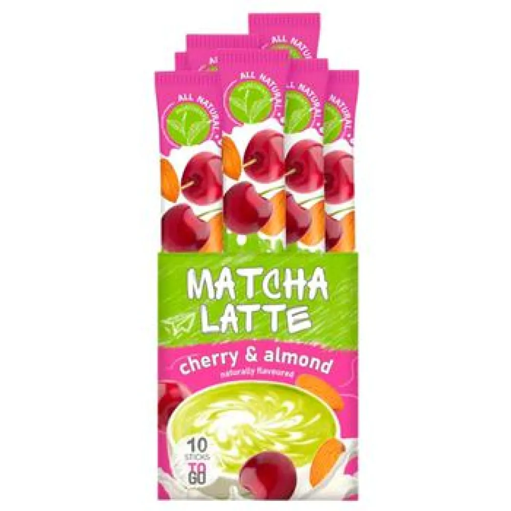 Чай G'tea Матча Лате вишня/мигд 9г 10гр  арт. 03903 