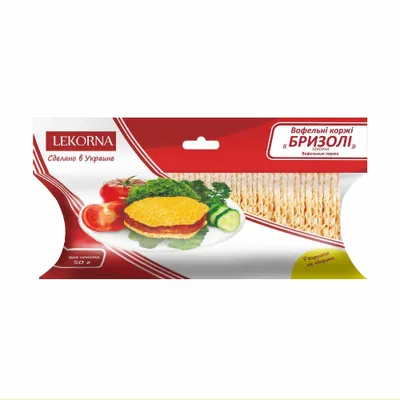Коржі Lekorna Брізоль 50гр  арт. 00445
