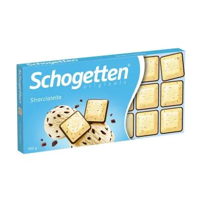 Шоколад Schogetten Stracciatella 100гр  арт. 07936