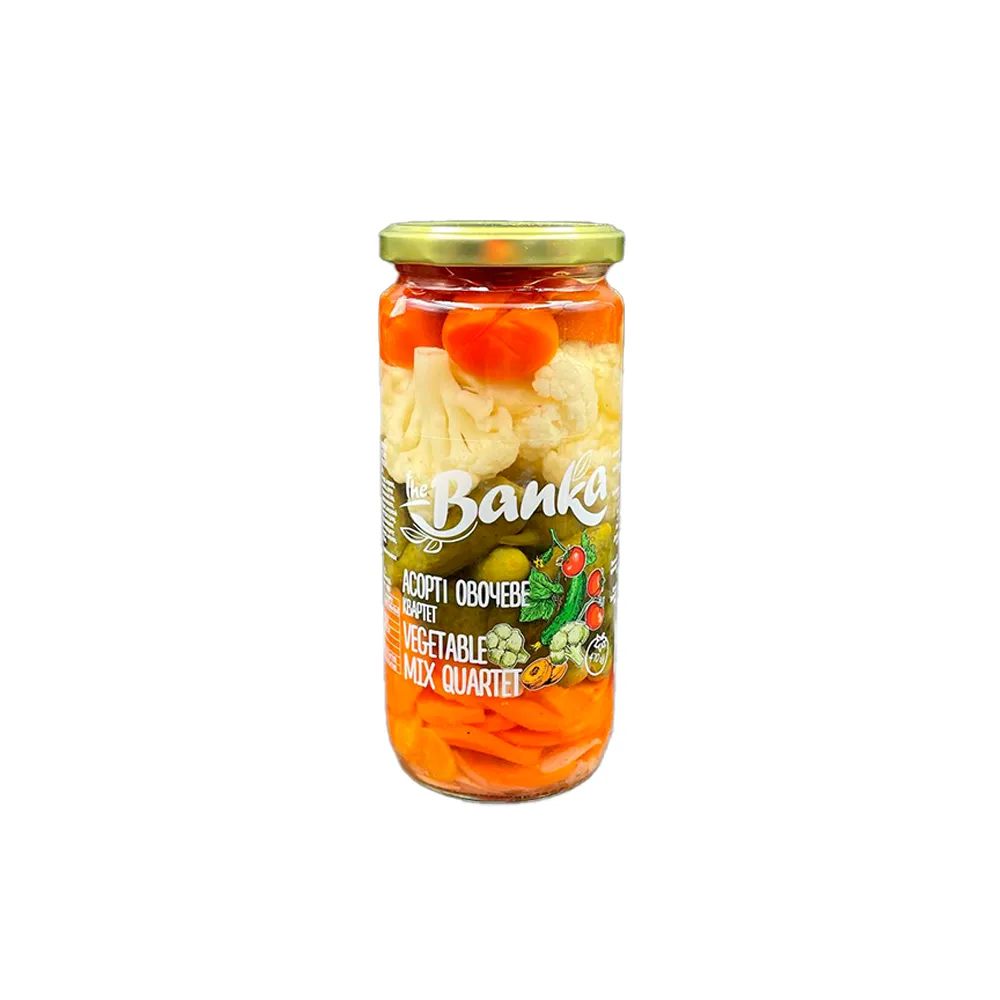 Овочеве асорті The Banka Vegetable mix квартет 470гр  арт. 07122 