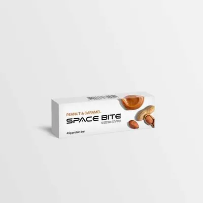 Батончик Space Bite Арахіс-карамель 45гр  арт. 09523