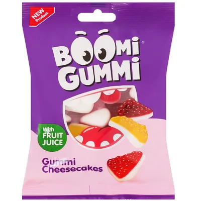 Желейна цукерка Boomi Gummi Cheesecakes 70гр  арт. 08867