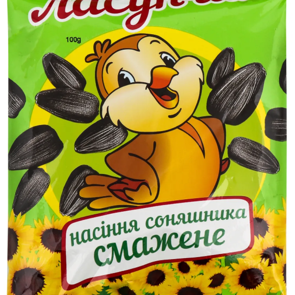 Насіння соняшника Ласунчик смаж.солоне 95гр  арт. 07016 