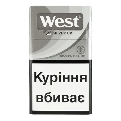 Цигарки West Silver Up 1пачка  арт. 00671