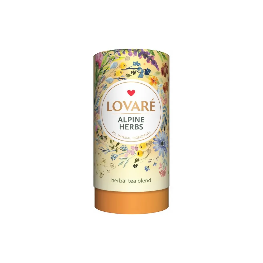 Чай Lovare Альпійський луг тубус 80гр  арт. 03618 